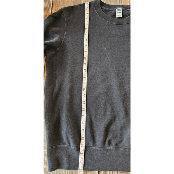 Uniqlo UT x Disney x Joshua Vides Womens Sweatshirt Large Black Mickey Mouse Top - Picture 9 of 10